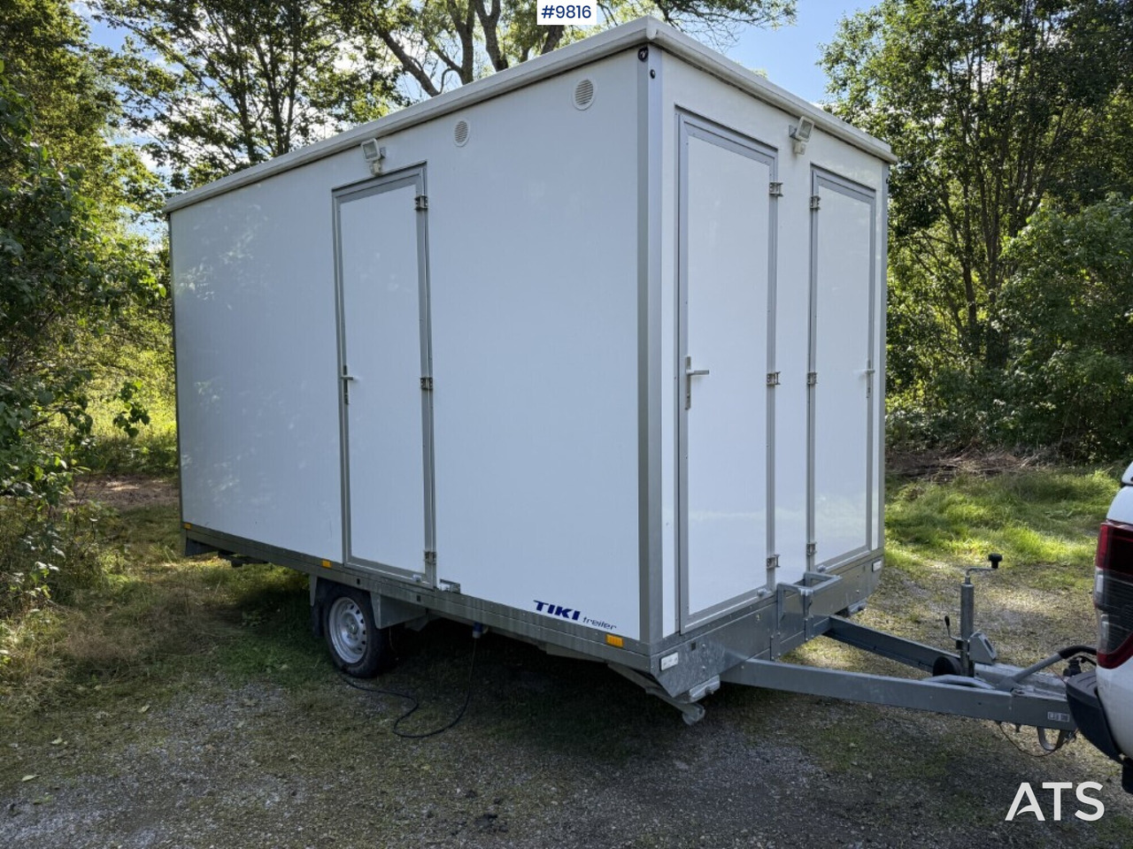 Crew trailer TIKI OP420-RB - מכולת בנייה, קרון נגרר: תמונה 1 Crew trailer TIKI OP420-RB - מכולת בנייה, קרון נגרר: תמונה 1