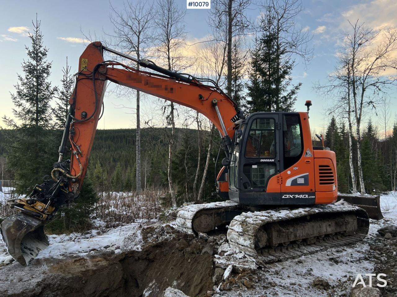 DOOSAN DX140LCR-5 Excavator with Rotor and Buckets - מחפר סורק: תמונה 1 DOOSAN DX140LCR-5 Excavator with Rotor and Buckets - מחפר סורק: תמונה 1