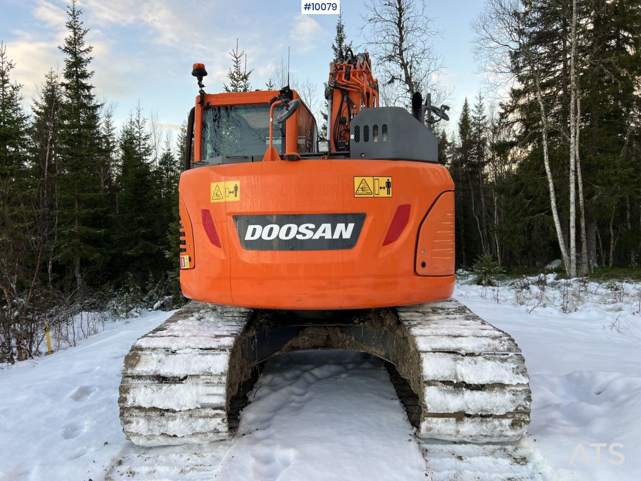 DOOSAN DX140LCR-5 Excavator with Rotor and Buckets - מחפר סורק: תמונה 4 DOOSAN DX140LCR-5 Excavator with Rotor and Buckets - מחפר סורק: תמונה 4