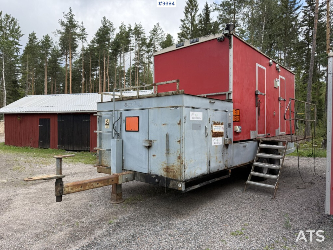 Depot wagon Lyckselevagnen MR 5750 - מכולת בנייה, קרון נגרר: תמונה 1 Depot wagon Lyckselevagnen MR 5750 - מכולת בנייה, קרון נגרר: תמונה 1