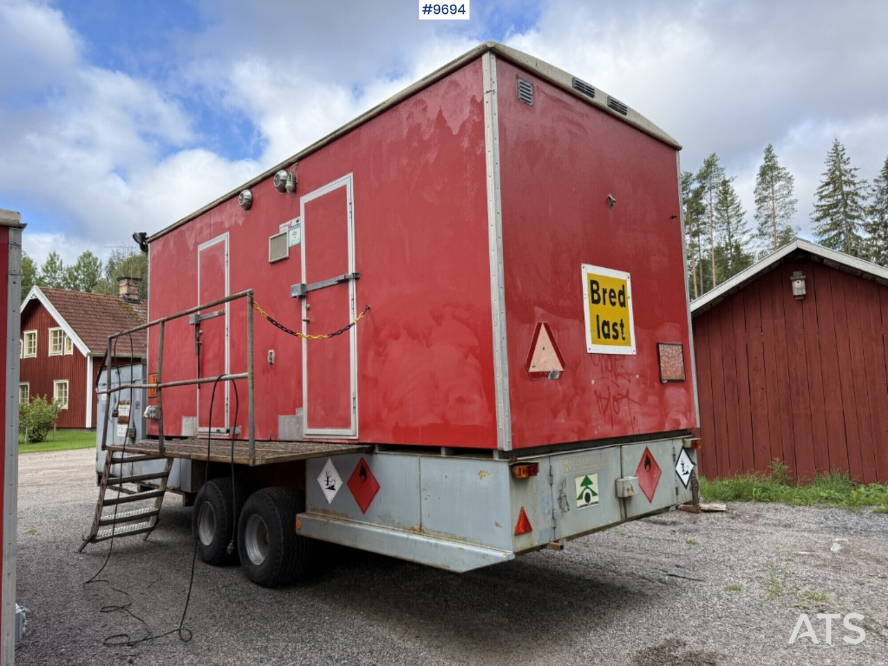 Depot wagon Lyckselevagnen MR 5750 - מכולת בנייה, קרון נגרר: תמונה 2 Depot wagon Lyckselevagnen MR 5750 - מכולת בנייה, קרון נגרר: תמונה 2