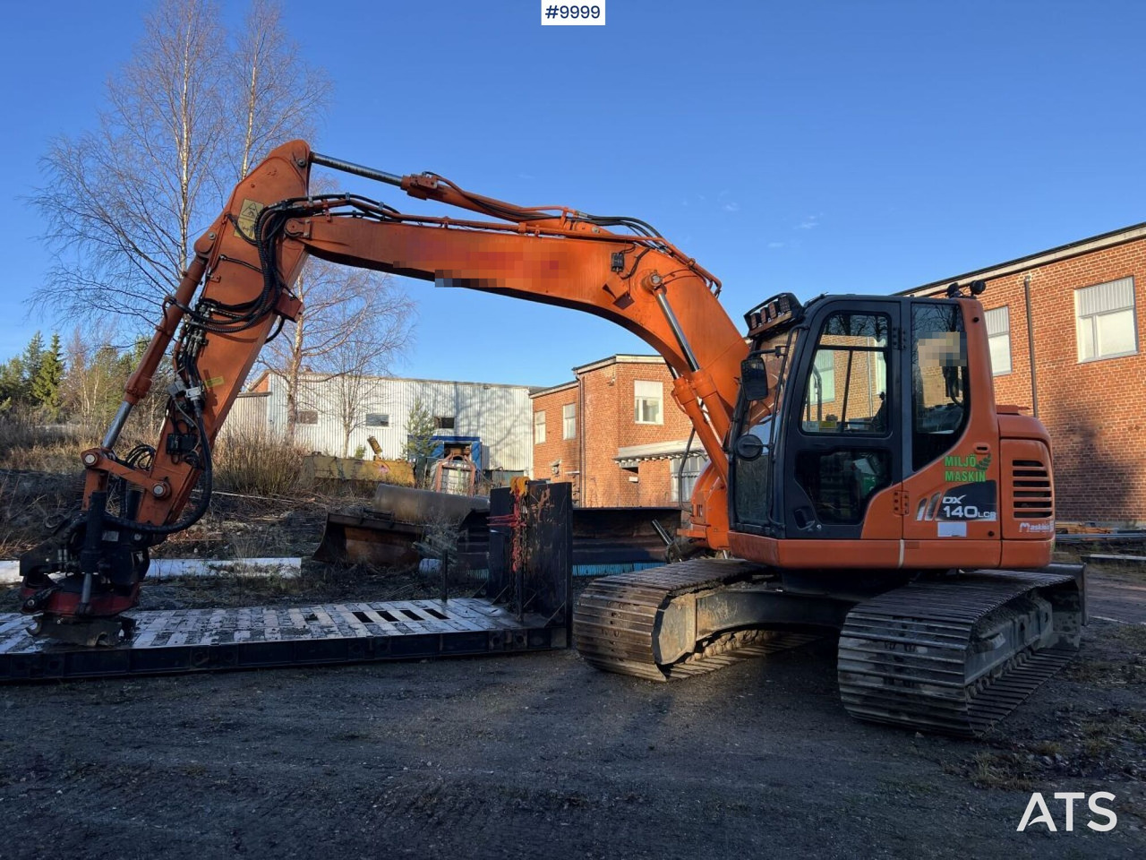 מחפר סורק Doosan DX140LCR-3 Excavator with rotator: תמונה 11