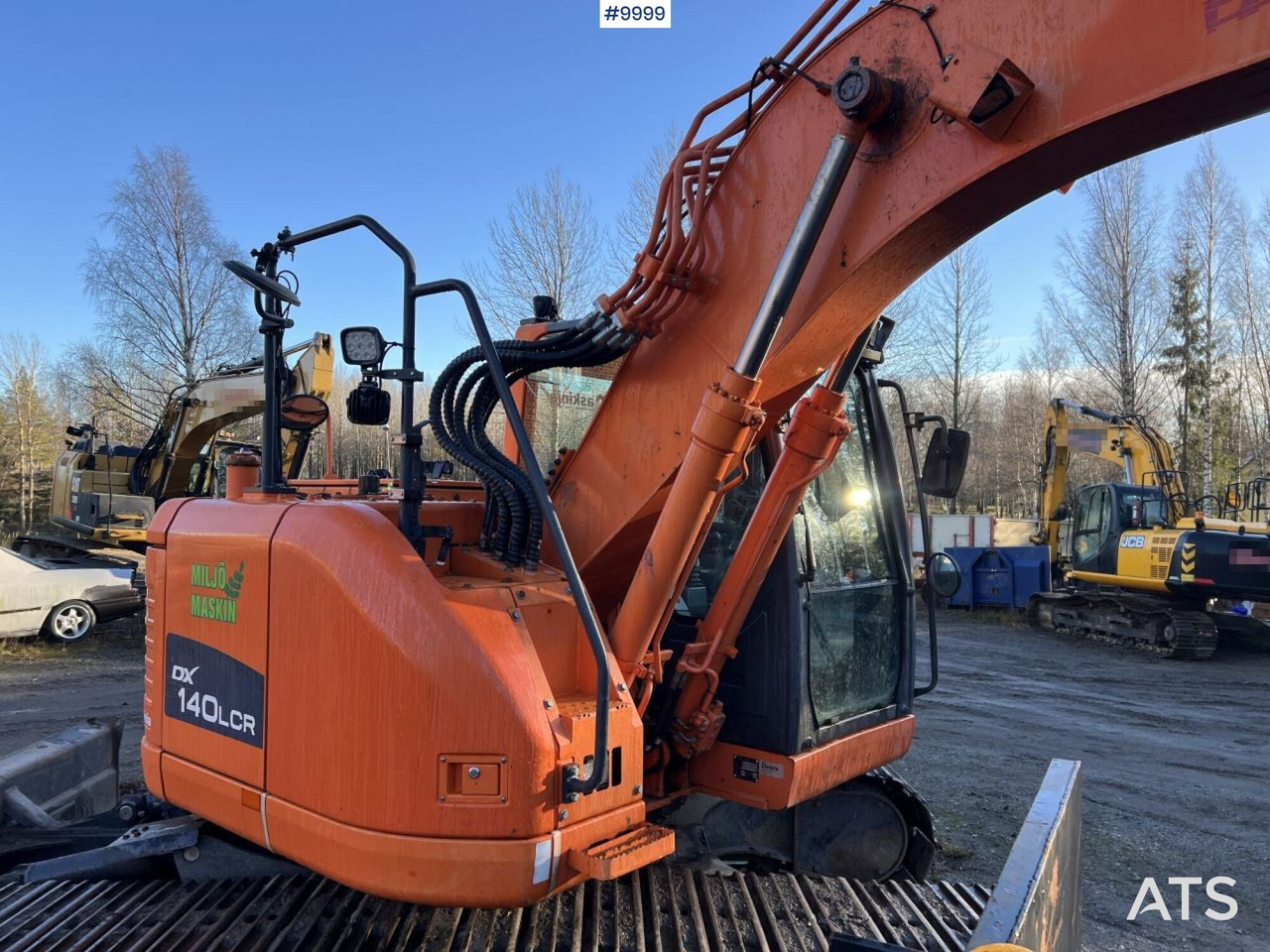 מחפר סורק Doosan DX140LCR-3 Excavator with rotator: תמונה 18
