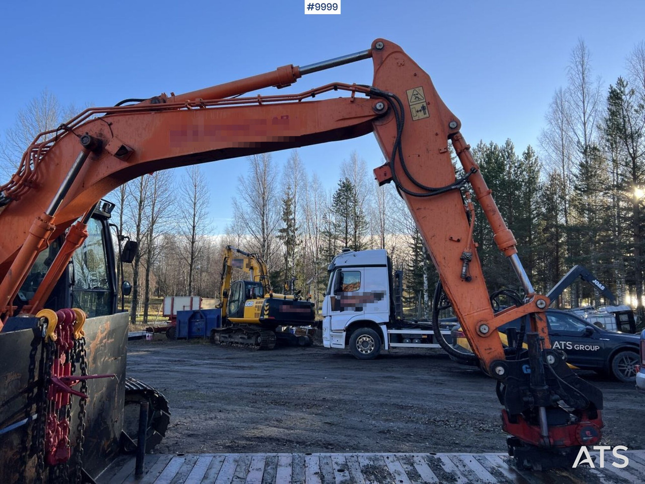 מחפר סורק Doosan DX140LCR-3 Excavator with rotator: תמונה 10