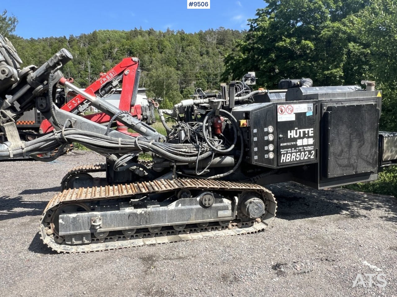 Drill rig Hütte with Fassi F32 crane - אסדת קידוח: תמונה 2 Drill rig Hütte with Fassi F32 crane - אסדת קידוח: תמונה 2