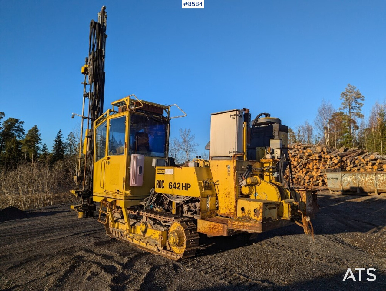 Drill rigg Atlas Copco ROC 642 HP with cab (SEE VIDEO) - אסדת קידוח: תמונה 1 Drill rigg Atlas Copco ROC 642 HP with cab (SEE VIDEO) - אסדת קידוח: תמונה 1