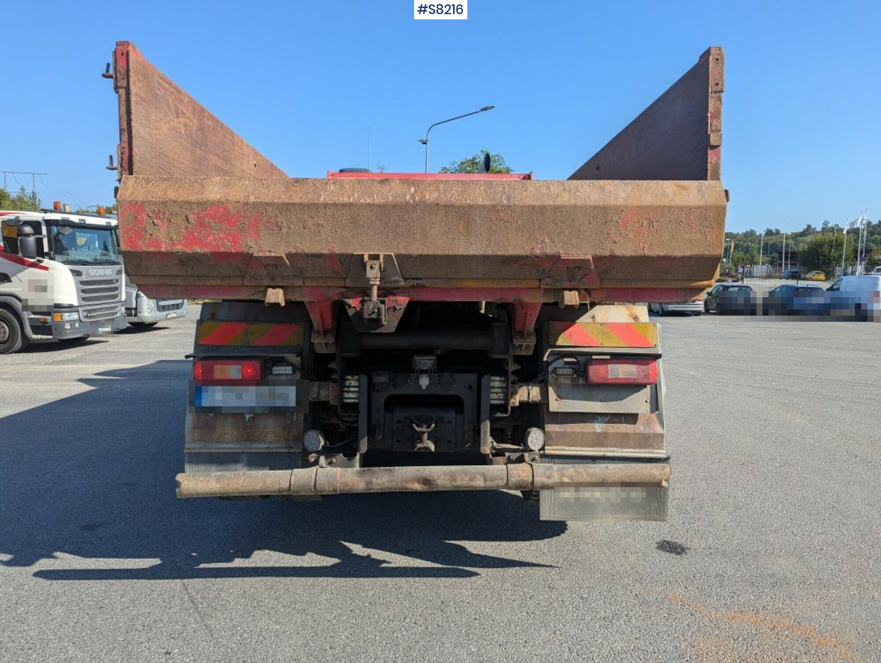 מזהיר Dump truck Volvo FMX 6X2: תמונה 9