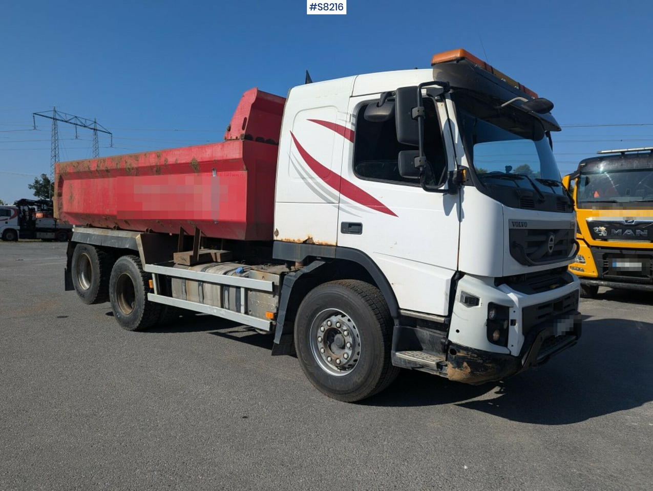 מזהיר Dump truck Volvo FMX 6X2: תמונה 10