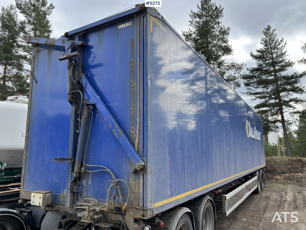 EKSJÖVAGNEN FS 18-18 CHIPPER TRAILER - קרון נגרר בתיבה סגורה: תמונה 5 EKSJÖVAGNEN FS 18-18 CHIPPER TRAILER - קרון נגרר בתיבה סגורה: תמונה 5