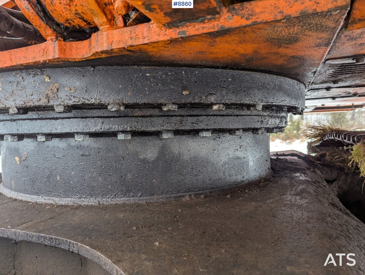 מחפר סורק Excavator Fiat Hitachi EX255 with tiltrotator and grading bucket (SEE VIDEO): תמונה 18