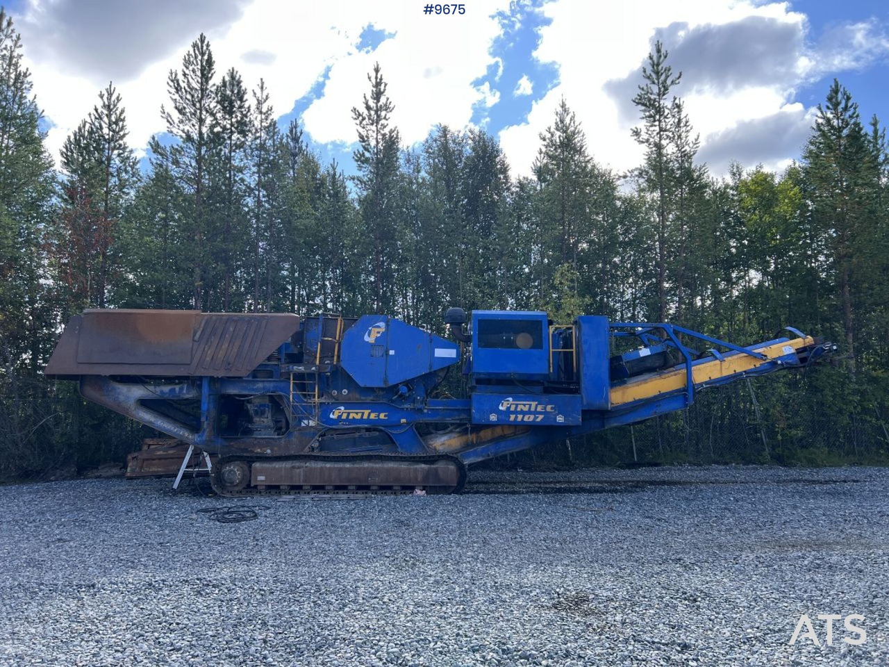FINTEC 1107 Crawler crusher with only 6022 hours - מגרסה: תמונה 2 FINTEC 1107 Crawler crusher with only 6022 hours - מגרסה: תמונה 2