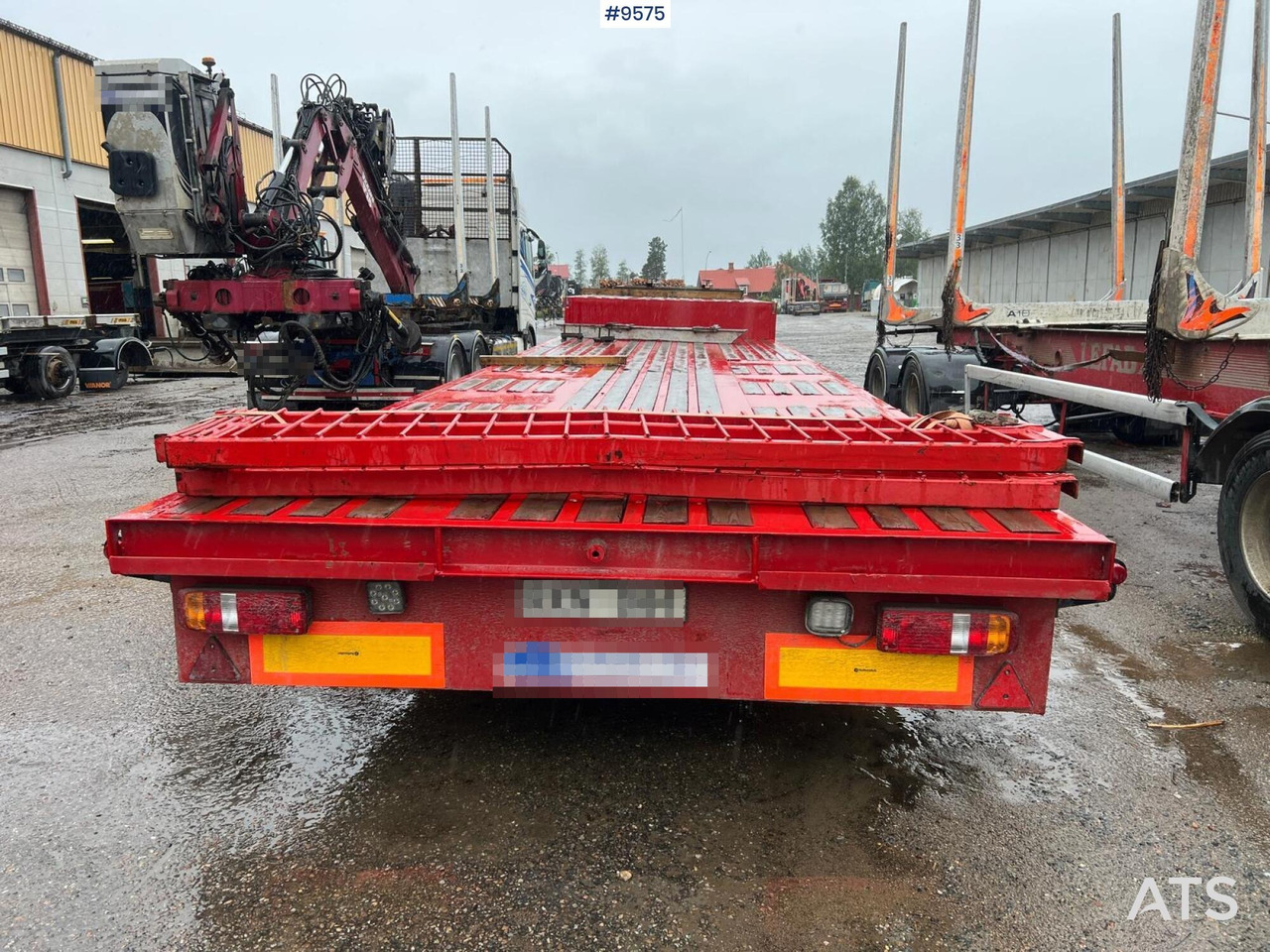 Flatbed trailer PACTON - קרון נגרר צד נופל/ שטוח: תמונה 3 Flatbed trailer PACTON - קרון נגרר צד נופל/ שטוח: תמונה 3