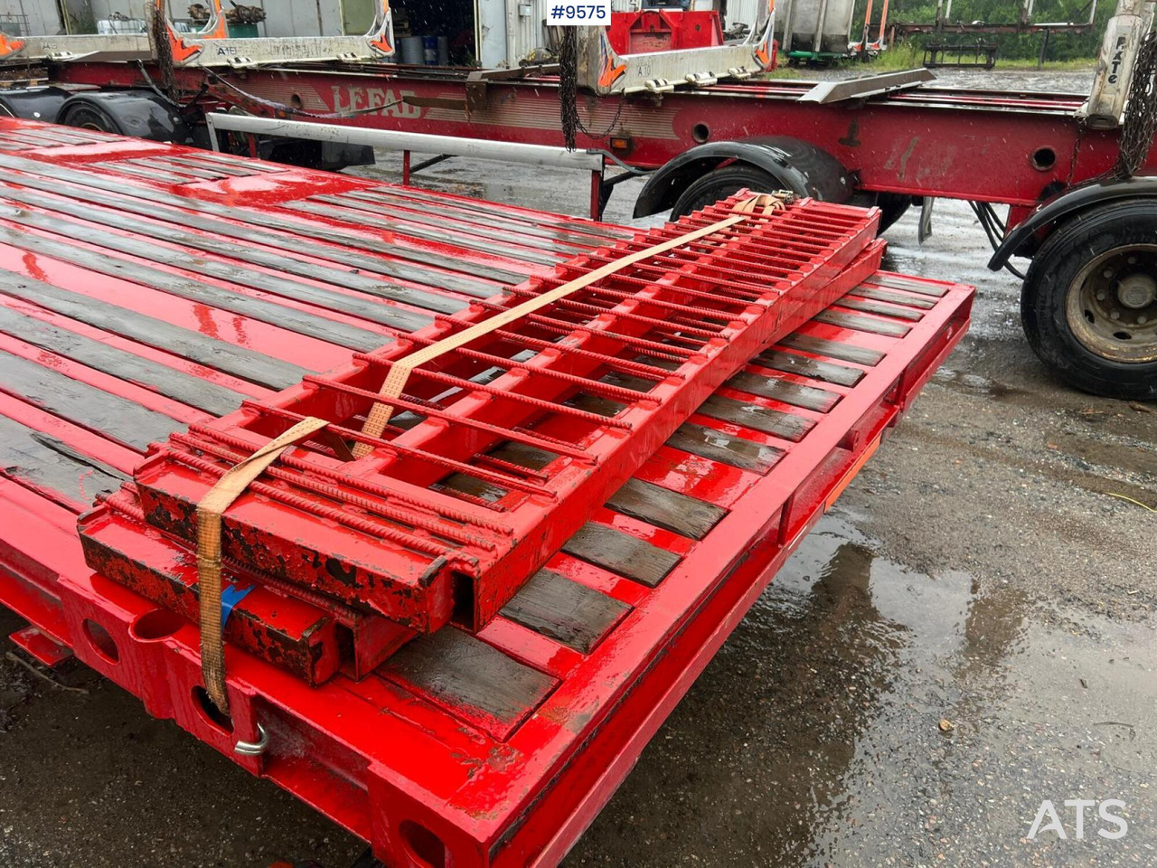 Flatbed trailer PACTON - קרון נגרר צד נופל/ שטוח: תמונה 4 Flatbed trailer PACTON - קרון נגרר צד נופל/ שטוח: תמונה 4