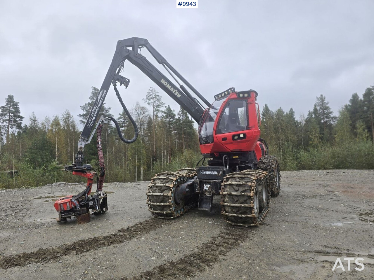 Harvester Komatsu XH901-5 - מקצרת יערות: תמונה 2 Harvester Komatsu XH901-5 - מקצרת יערות: תמונה 2