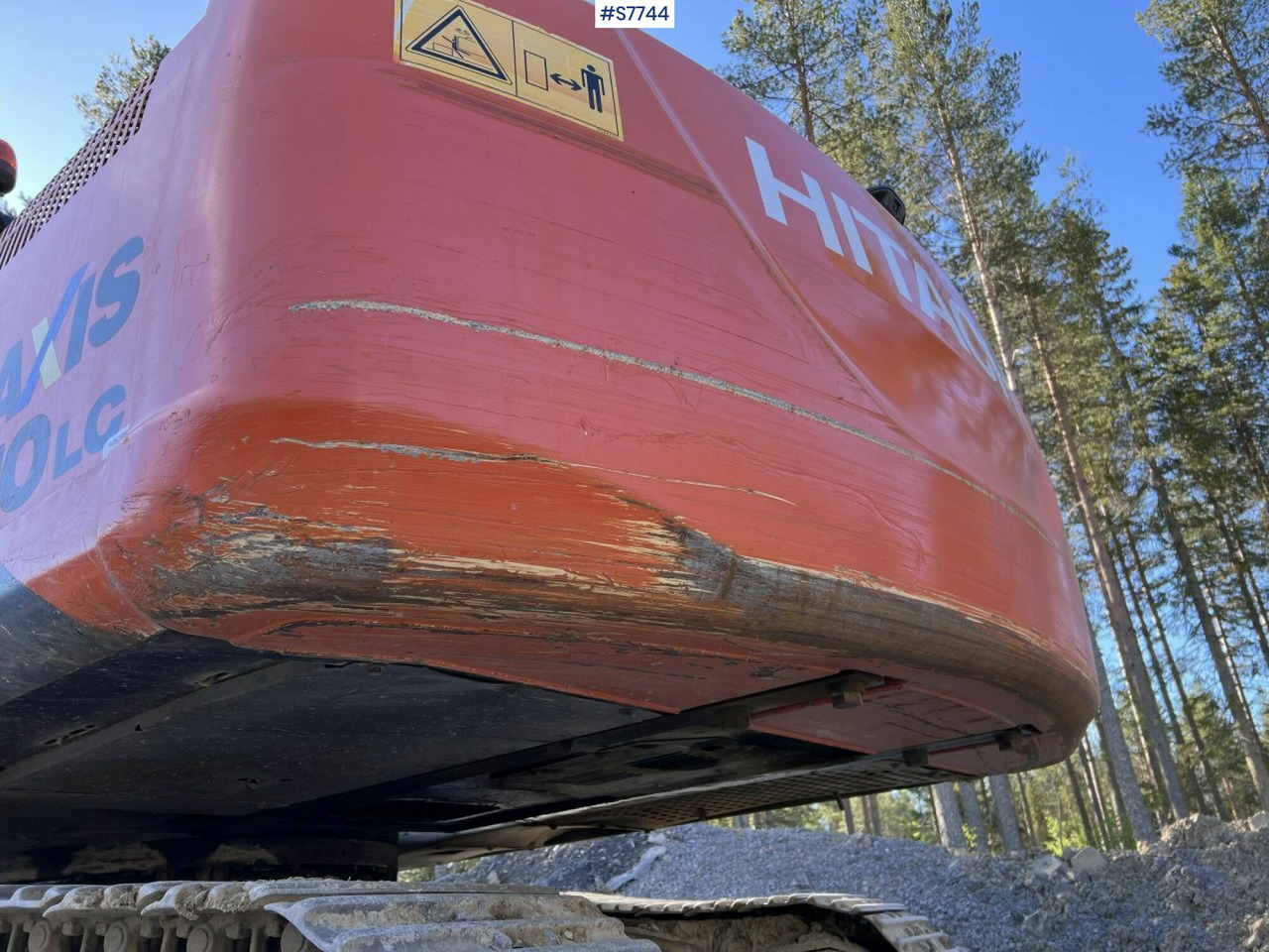 מחפר סורק Hitachi ZX 210 LC-5B with rotortilt and gears SEE VIDEO: תמונה 12