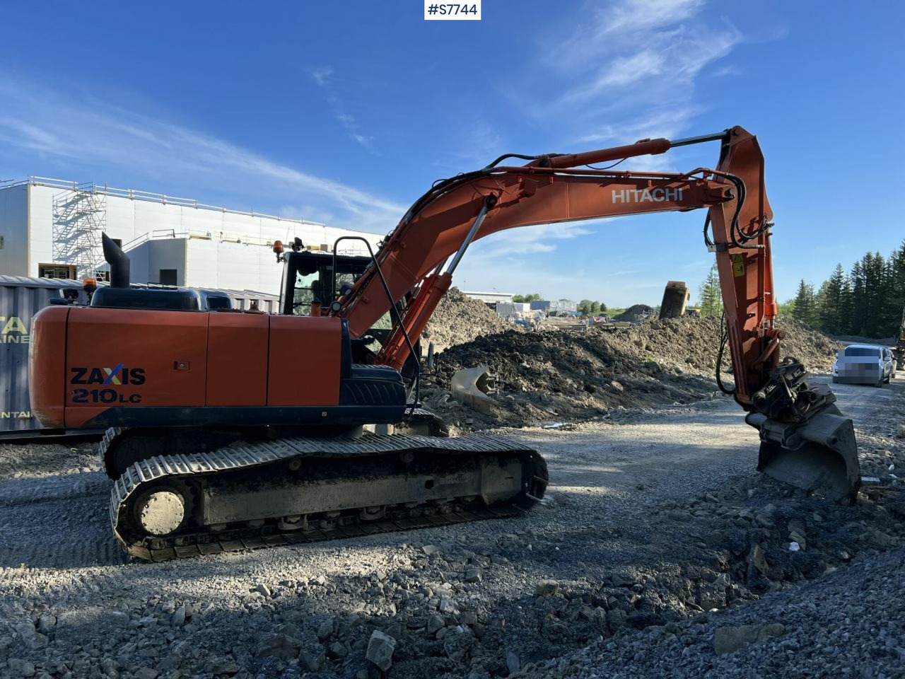 מחפר סורק Hitachi ZX 210 LC-5B with rotortilt and gears SEE VIDEO: תמונה 13