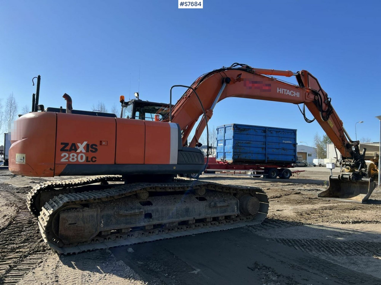 Hitachi ZX 280 LC-3 Excavator with gravel system - מחפר: תמונה 4 Hitachi ZX 280 LC-3 Excavator with gravel system - מחפר: תמונה 4