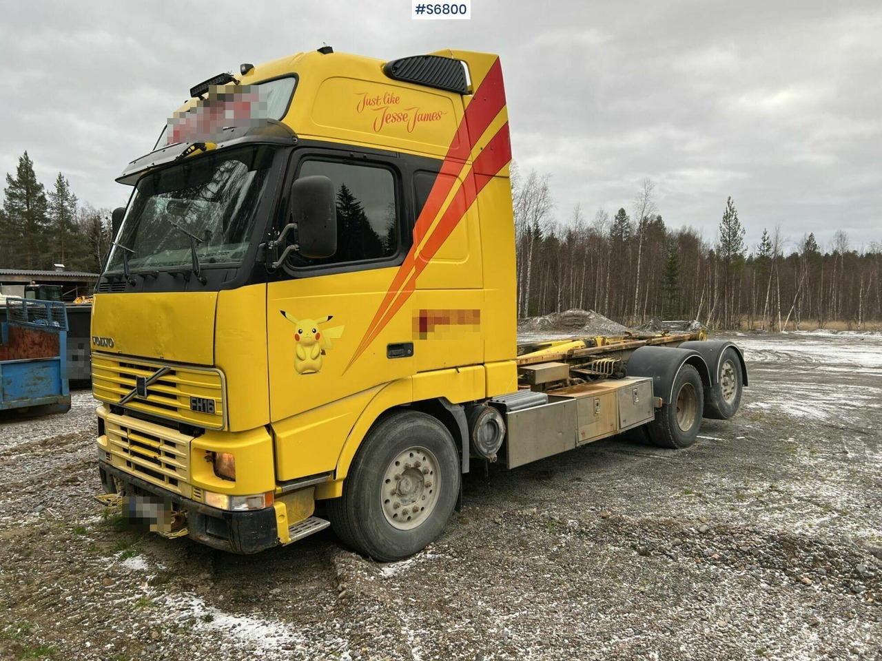 Hook Truck Volvo FH 16 6X2 - משאית הרמת וו: תמונה 1 Hook Truck Volvo FH 16 6X2 - משאית הרמת וו: תמונה 1