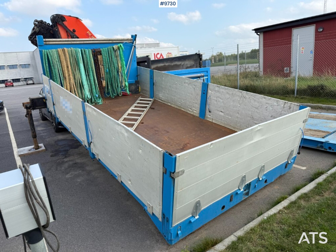 הַחכָּרָה  Hook lift MAN TGS 26.510 with crane flatbed and gravel flatbed Hook lift MAN TGS 26.510 with crane flatbed and gravel flatbed: תמונה 20