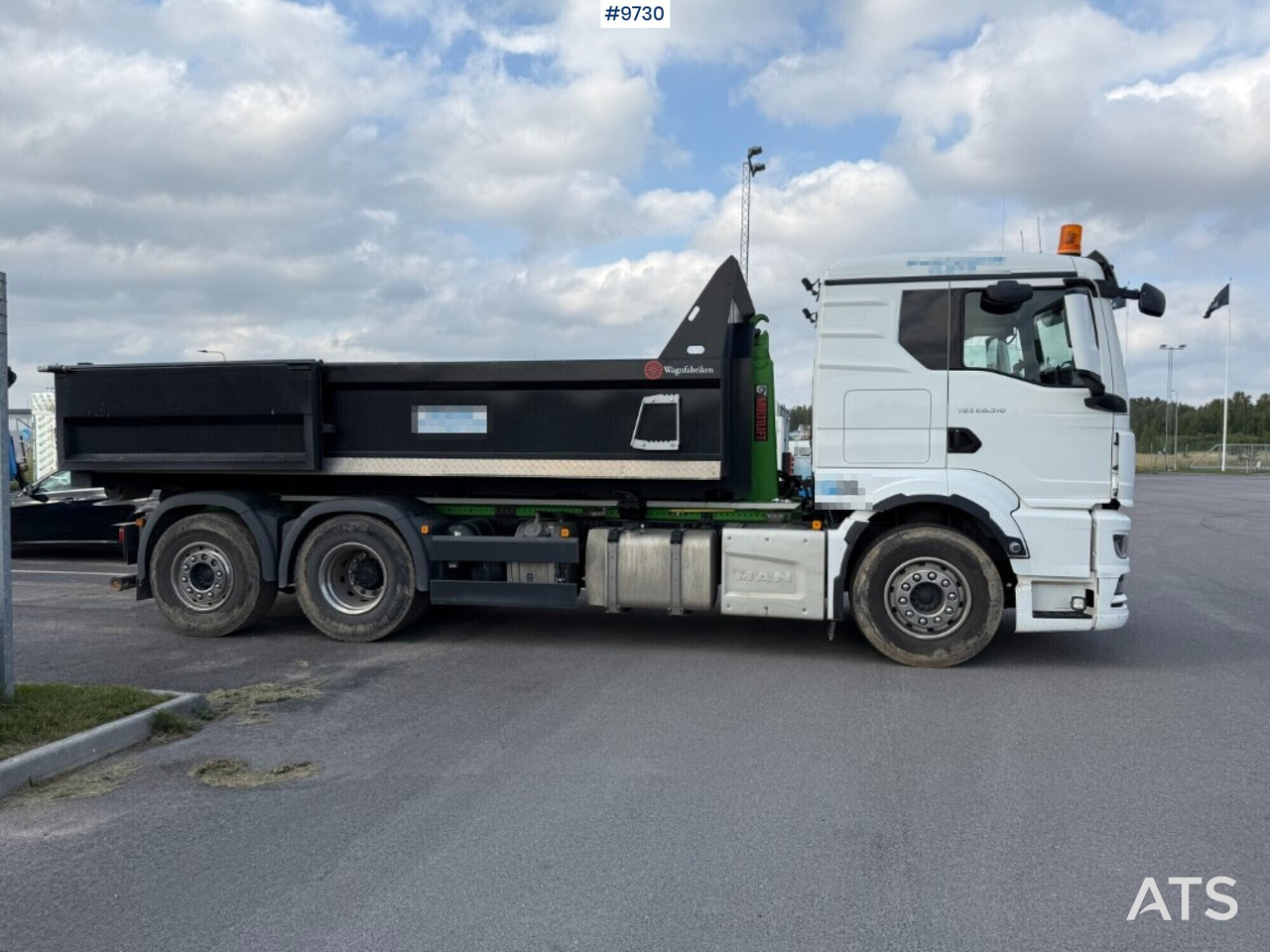 Hook lift MAN TGS 26.510 with crane flatbed and gravel flatbed - משאית הרמת וו: תמונה 5 Hook lift MAN TGS 26.510 with crane flatbed and gravel flatbed - משאית הרמת וו: תמונה 5