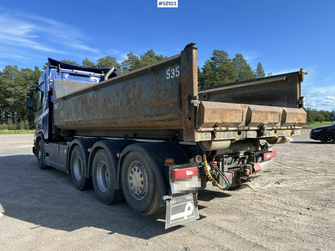 Hook truck, Scania R580, Joab L27 Hook - משאית הרמת וו: תמונה 4 Hook truck, Scania R580, Joab L27 Hook - משאית הרמת וו: תמונה 4