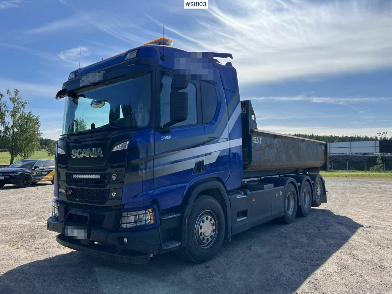 Hook truck, Scania R580, Joab L27 Hook - משאית הרמת וו: תמונה 1 Hook truck, Scania R580, Joab L27 Hook - משאית הרמת וו: תמונה 1
