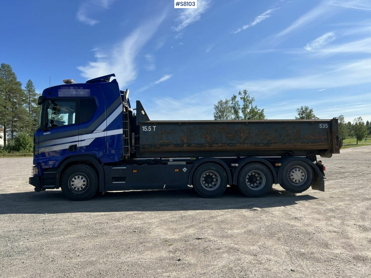 Hook truck Scania R580, Joab L27 Hook - משאית הרמת וו: תמונה 3 Hook truck Scania R580, Joab L27 Hook - משאית הרמת וו: תמונה 3