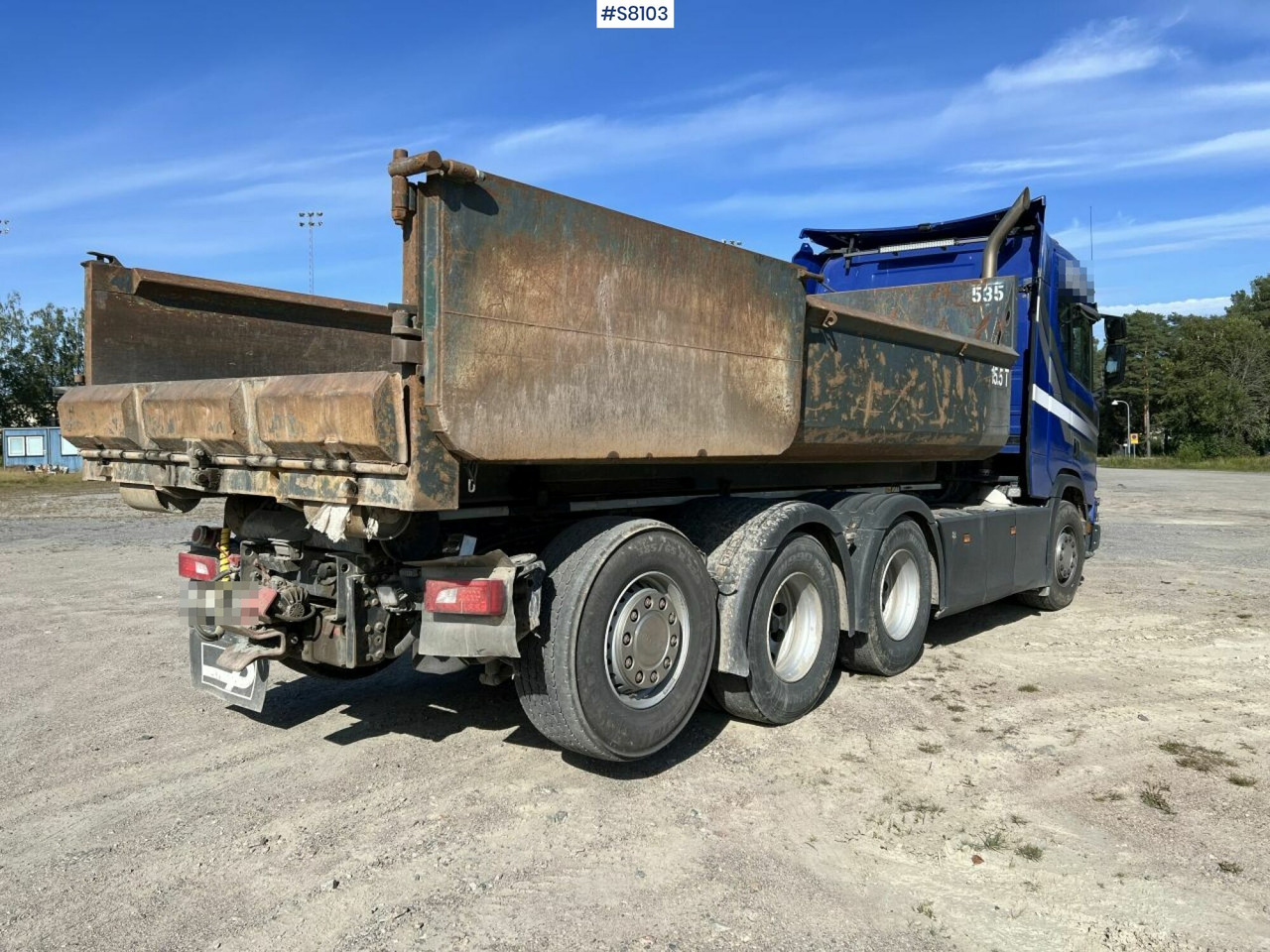 Hook truck, Scania R580, Joab L27 Hook - משאית הרמת וו: תמונה 5 Hook truck, Scania R580, Joab L27 Hook - משאית הרמת וו: תמונה 5
