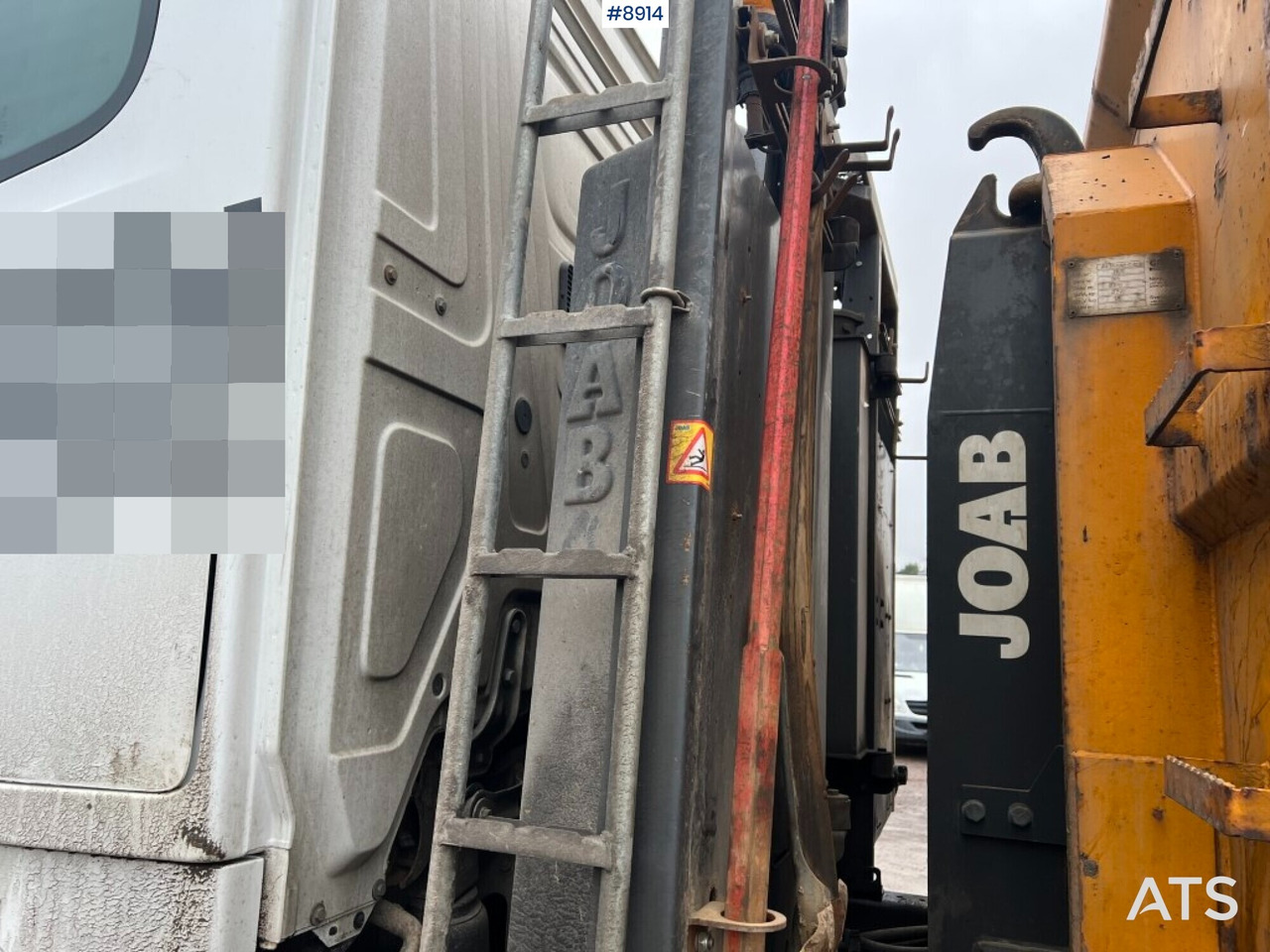 Hooklift Truck Mercedes-Benz Arocs with plow attachments - משאית הרמת וו: תמונה 5 Hooklift Truck Mercedes-Benz Arocs with plow attachments - משאית הרמת וו: תמונה 5