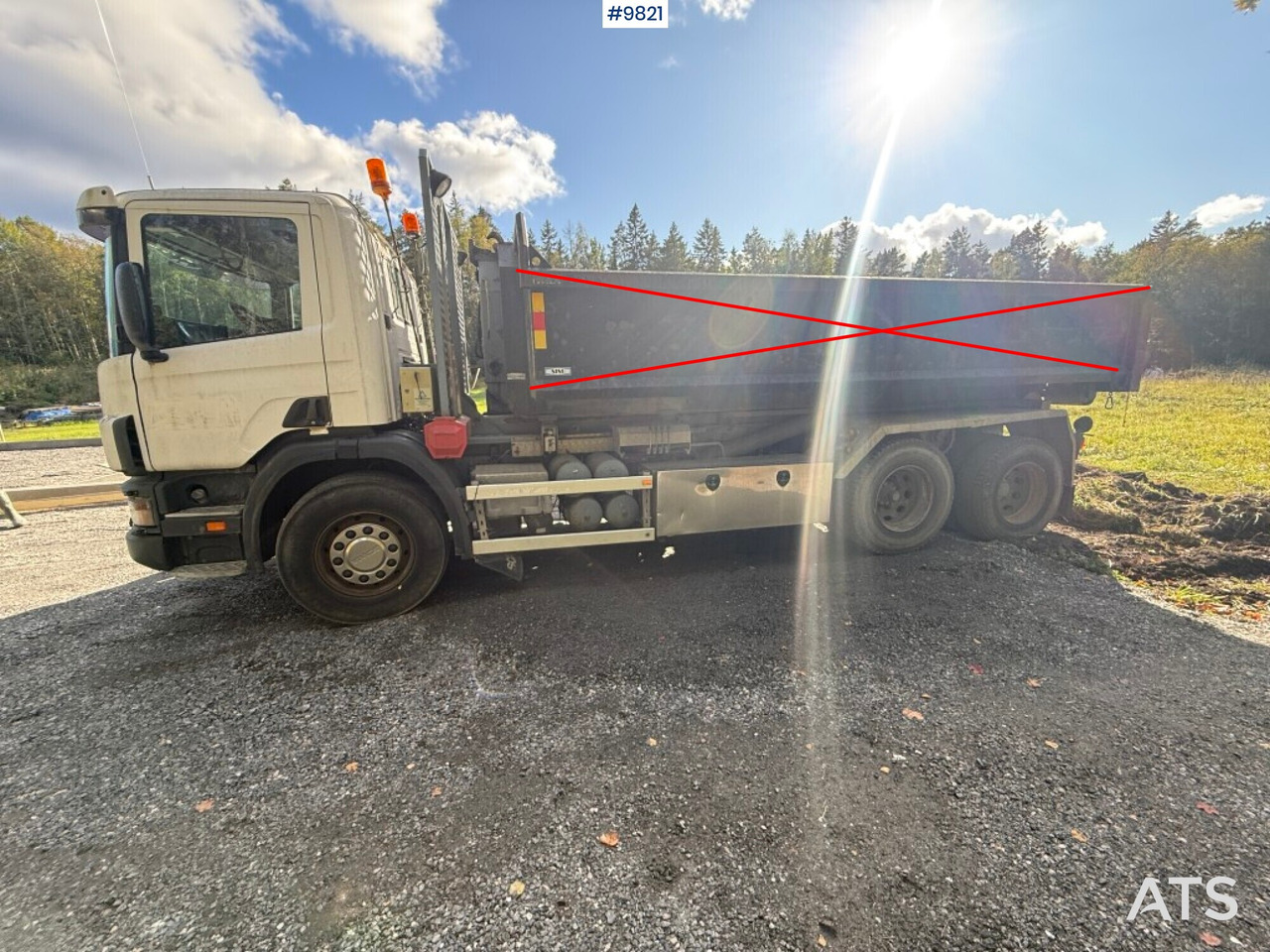 Hooklift Truck P124 360 Rep.object - משאית הרמת וו: תמונה 3 Hooklift Truck P124 360 Rep.object - משאית הרמת וו: תמונה 3