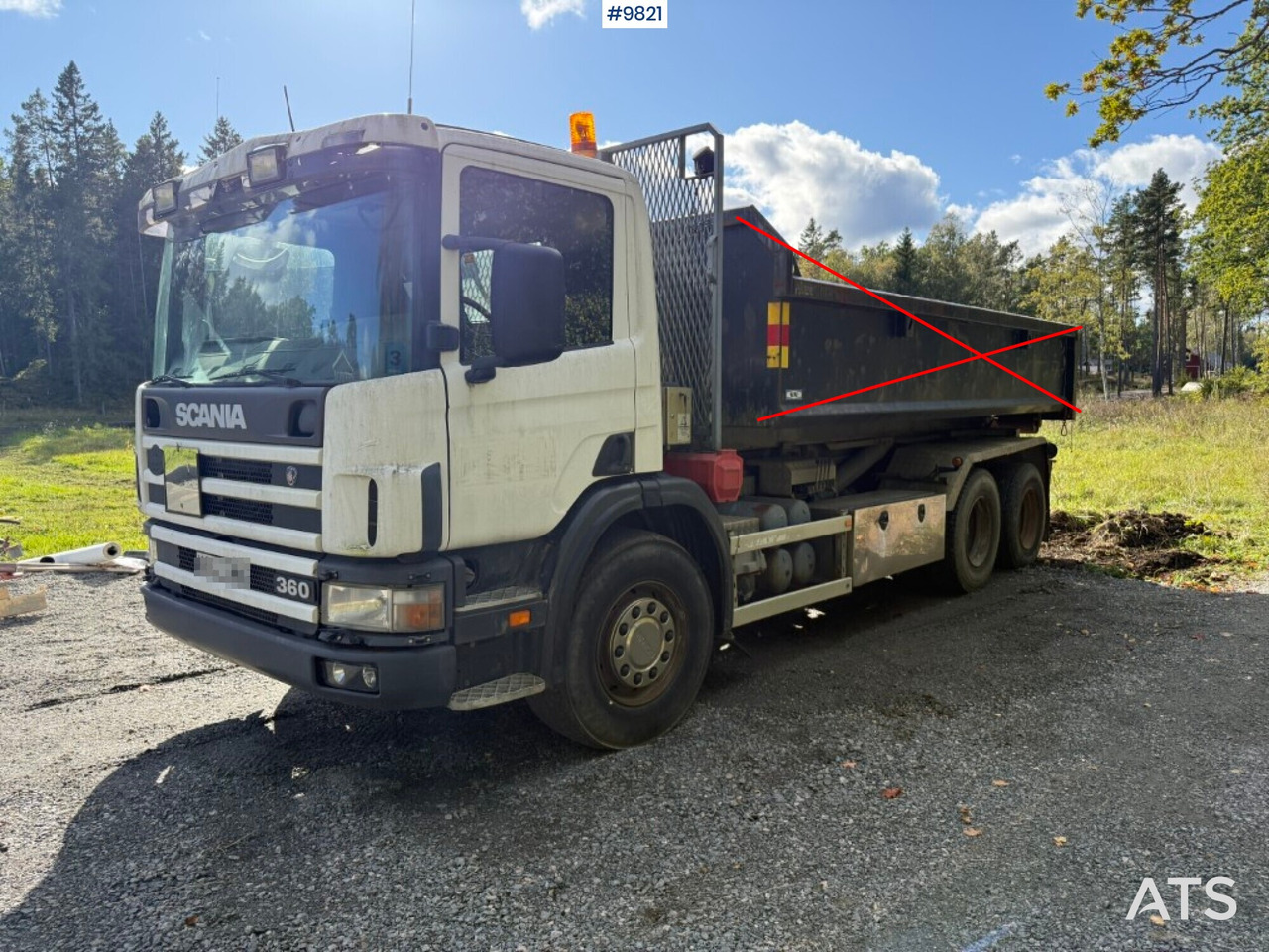 Hooklift Truck P124 360 Rep.object - משאית הרמת וו: תמונה 1 Hooklift Truck P124 360 Rep.object - משאית הרמת וו: תמונה 1