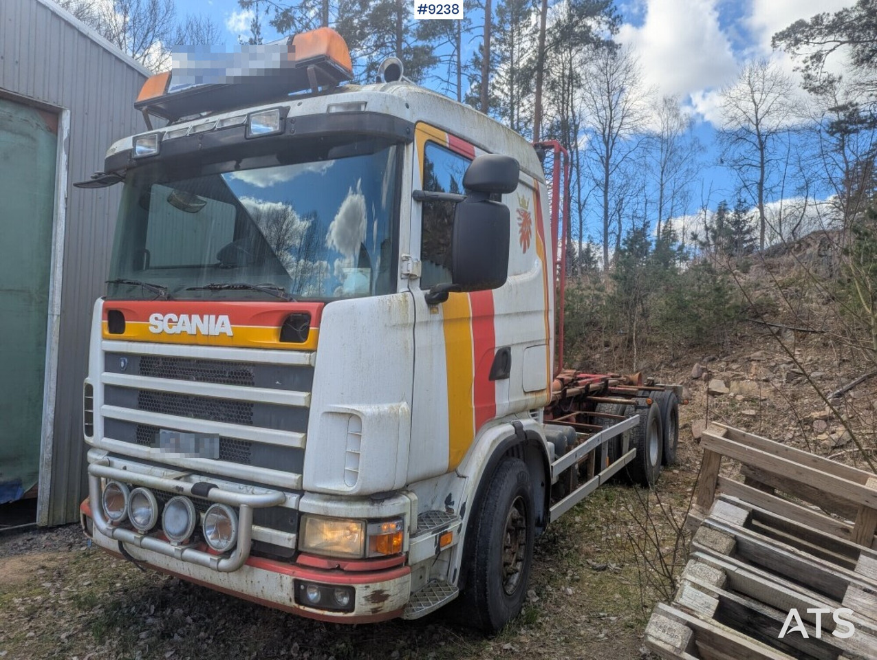 Hooklift Truck Scania R164 - Rep Object - משאית הרמת וו: תמונה 1 Hooklift Truck Scania R164 - Rep Object - משאית הרמת וו: תמונה 1