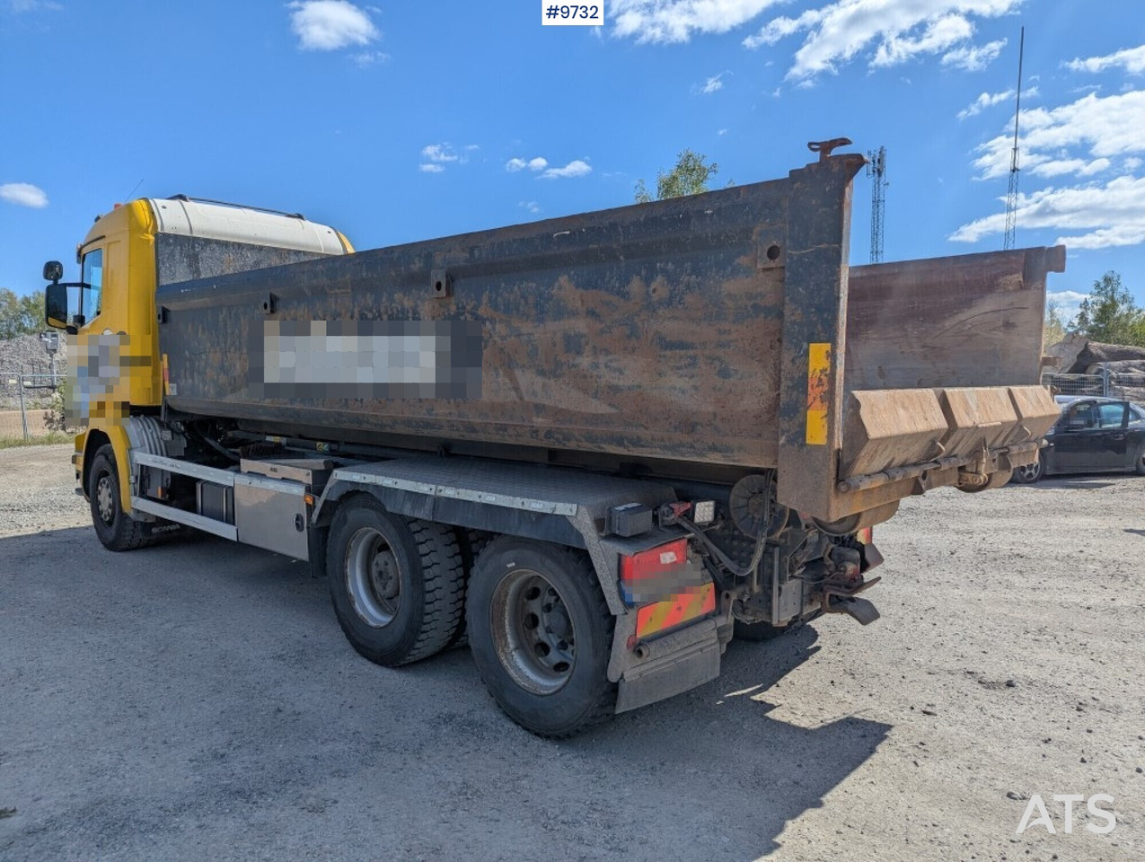 Hooklift Truck Scania R520 6x2 with flatbed - משאית הרמת וו: תמונה 4 Hooklift Truck Scania R520 6x2 with flatbed - משאית הרמת וו: תמונה 4