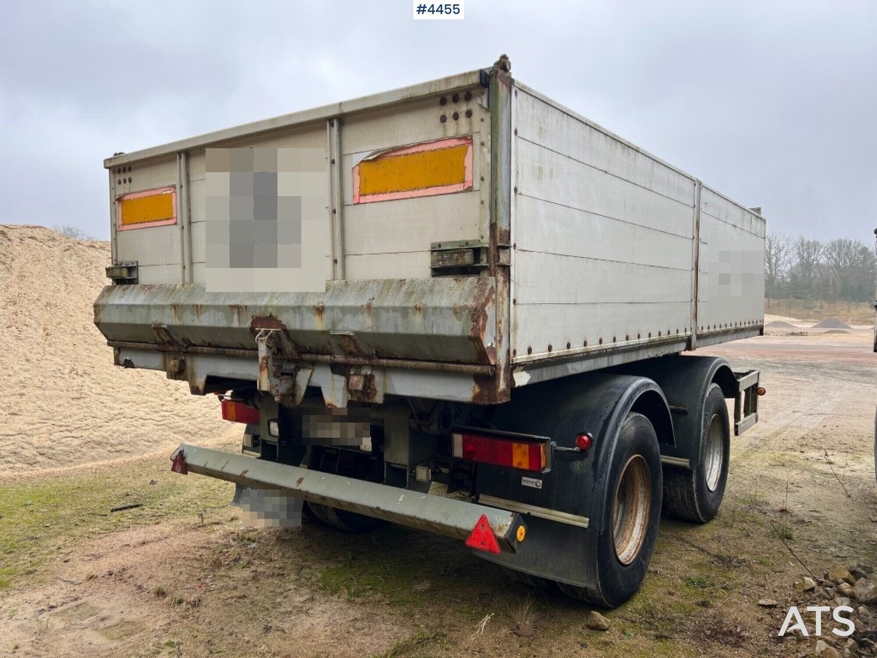 ILSBO T1-2K Trailer - קרון נגרר צד נופל/ שטוח: תמונה 4 ILSBO T1-2K Trailer - קרון נגרר צד נופל/ שטוח: תמונה 4