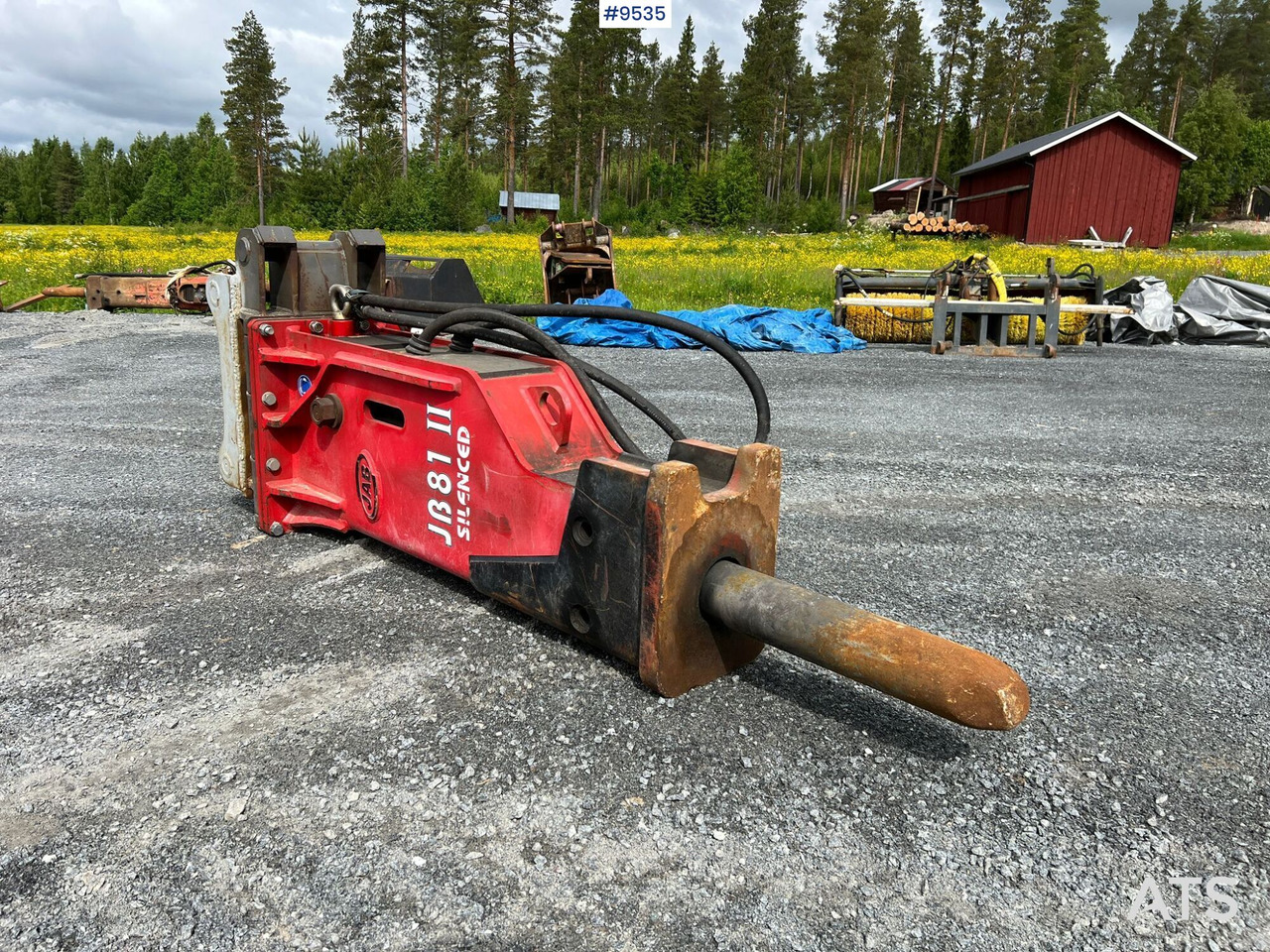 JAB JB81 Hydraulic hammer S70 - פטיש הידרולי עבור מכונת בנייה: תמונה 2 JAB JB81 Hydraulic hammer S70 - פטיש הידרולי עבור מכונת בנייה: תמונה 2