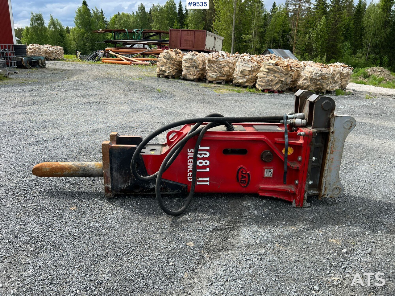 JAB JB81 Hydraulic hammer S70 - פטיש הידרולי עבור מכונת בנייה: תמונה 1 JAB JB81 Hydraulic hammer S70 - פטיש הידרולי עבור מכונת בנייה: תמונה 1