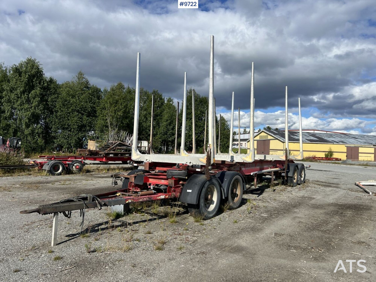 LEFAB V4 100 Timber trailer - קרון נגרר לעץ: תמונה 1 LEFAB V4 100 Timber trailer - קרון נגרר לעץ: תמונה 1