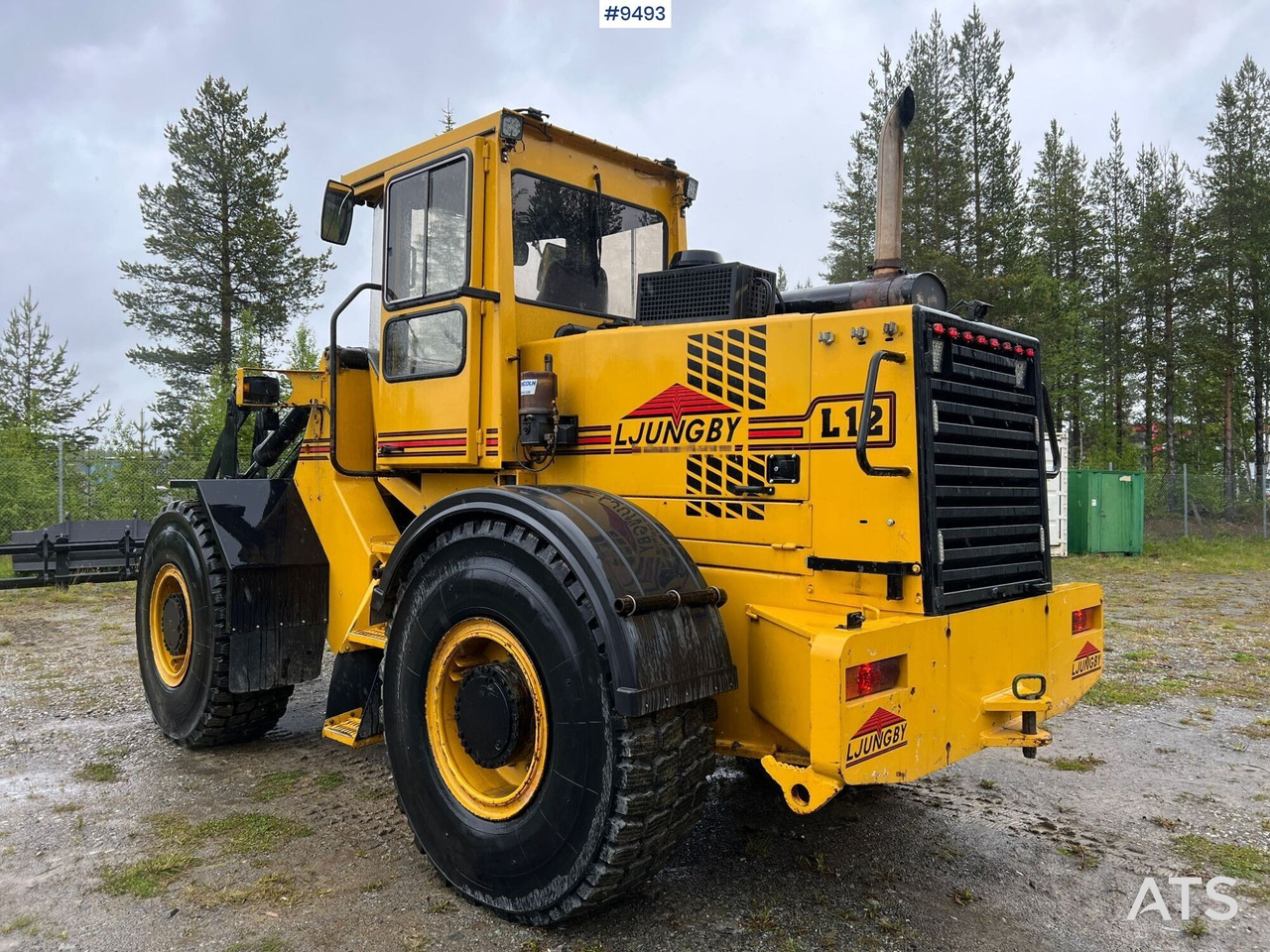מעמיס גלגלים Ljungby L14 Wheel loader (VIDEO): תמונה 9