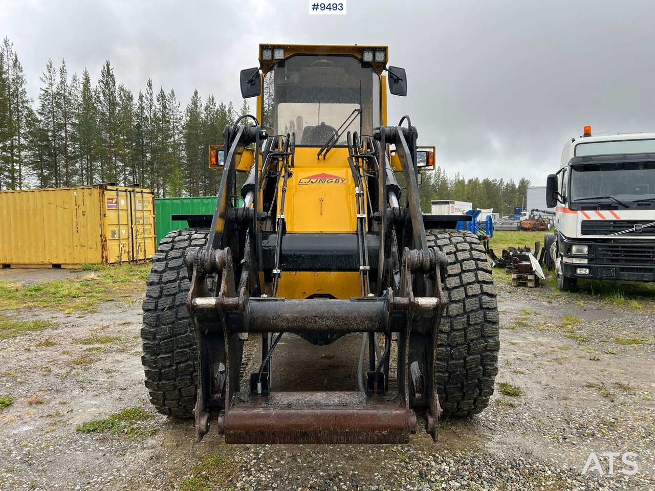 מעמיס גלגלים Ljungby L14 Wheel loader (VIDEO): תמונה 5