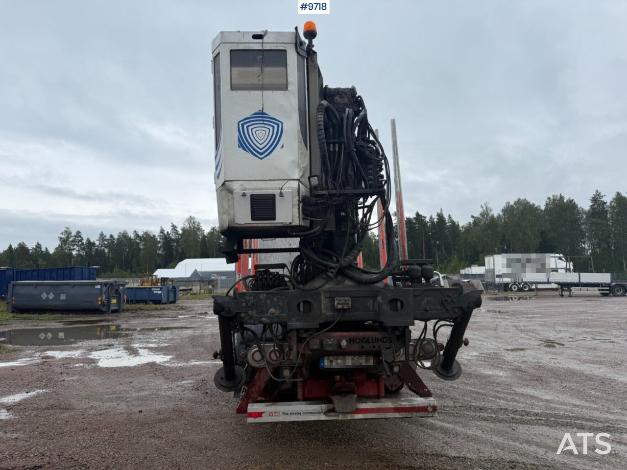 Log truck Scania R520 with crane - משאית עץ, משאית מנוף: תמונה 4 Log truck Scania R520 with crane - משאית עץ, משאית מנוף: תמונה 4