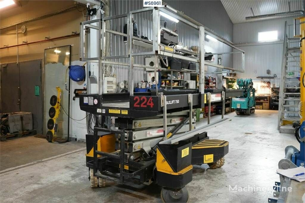 מעלית מספריים MAXMADE AB MAXLIFT 750: תמונה 1