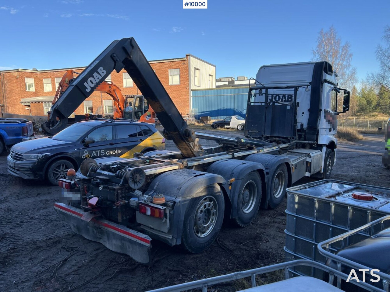 MERCEDES-BENZ AROCS 3251 Hook Truck with tridem body - משאית הרמת וו: תמונה 3 MERCEDES-BENZ AROCS 3251 Hook Truck with tridem body - משאית הרמת וו: תמונה 3