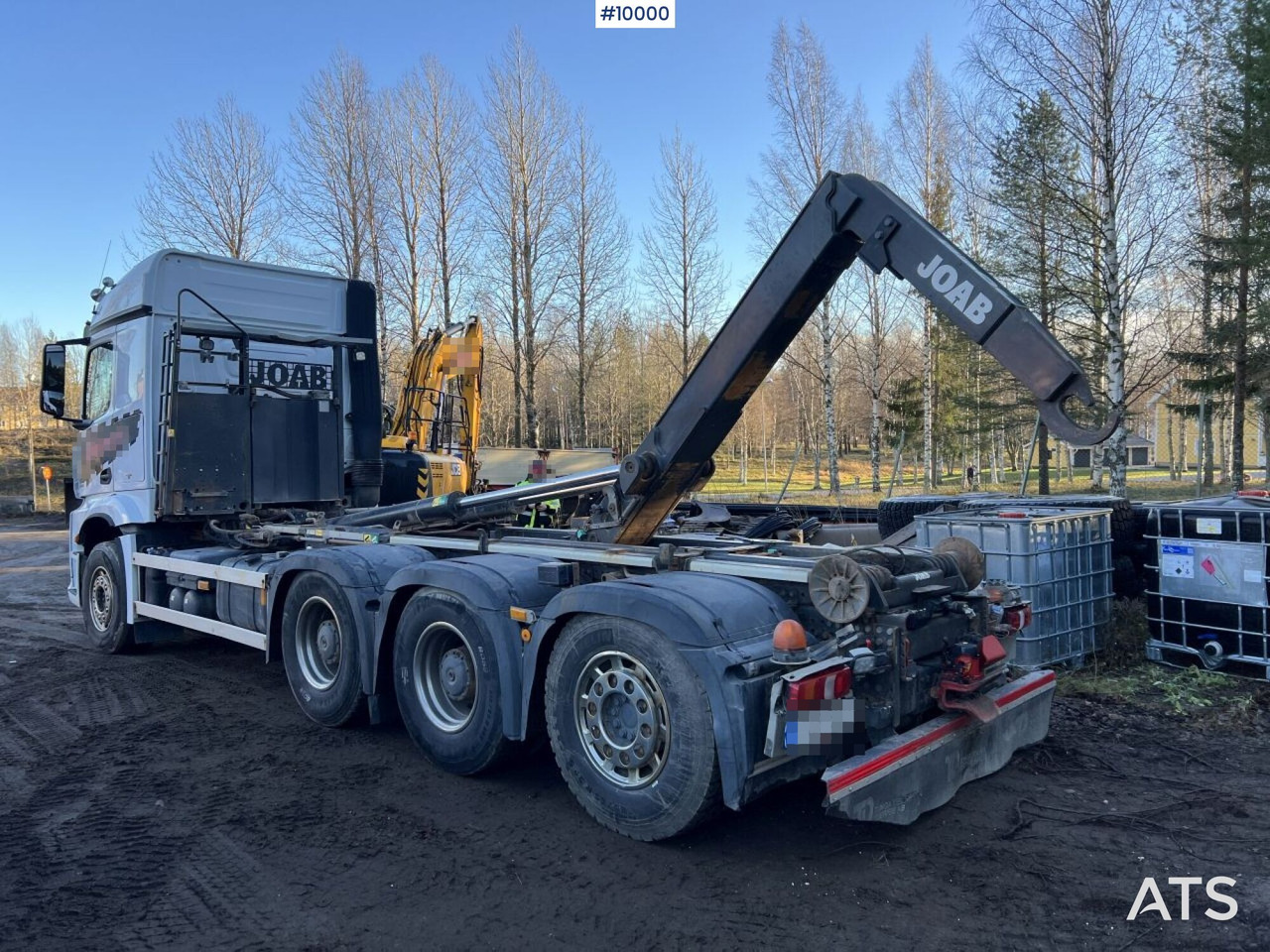 MERCEDES-BENZ AROCS 3251 Hook Truck with tridem body - משאית הרמת וו: תמונה 4 MERCEDES-BENZ AROCS 3251 Hook Truck with tridem body - משאית הרמת וו: תמונה 4