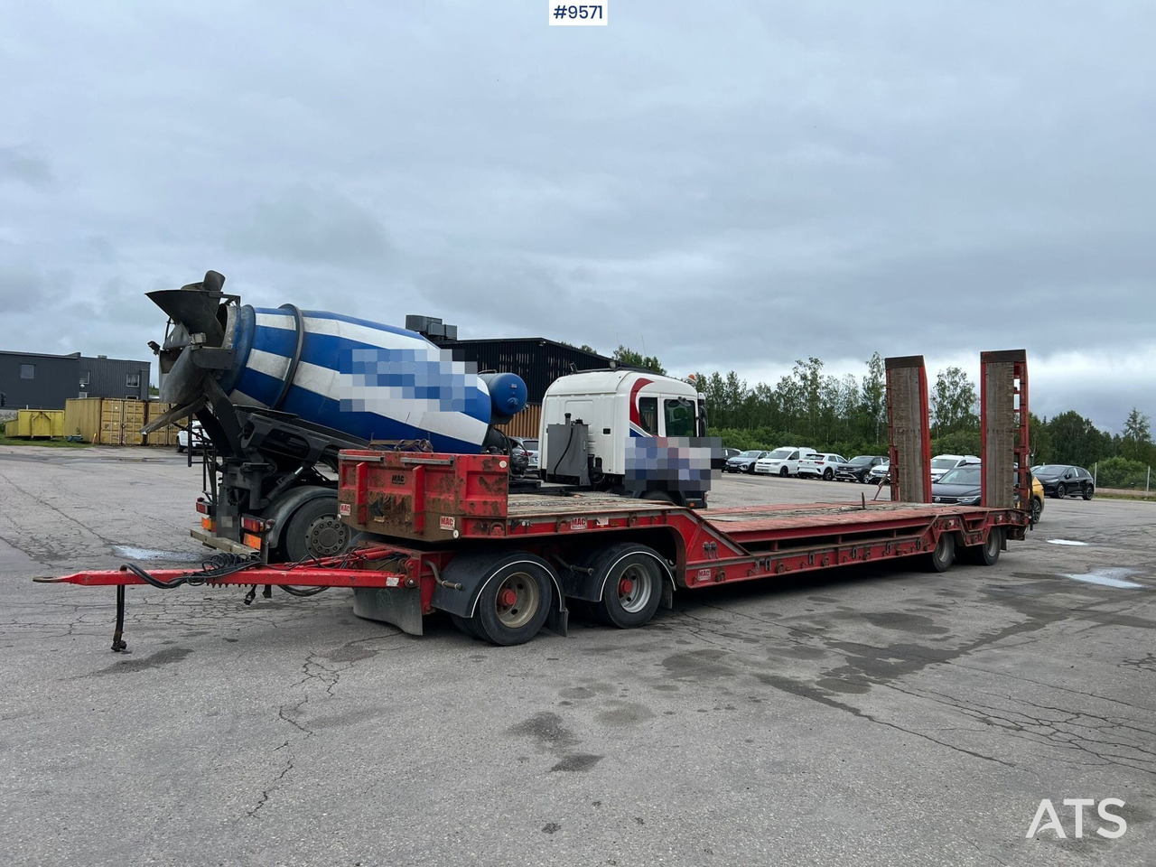 Machine trailer MCCAULEY MAC-04DB4 - קרון נגרר בהובלה אוטומטית: תמונה 3 Machine trailer MCCAULEY MAC-04DB4 - קרון נגרר בהובלה אוטומטית: תמונה 3
