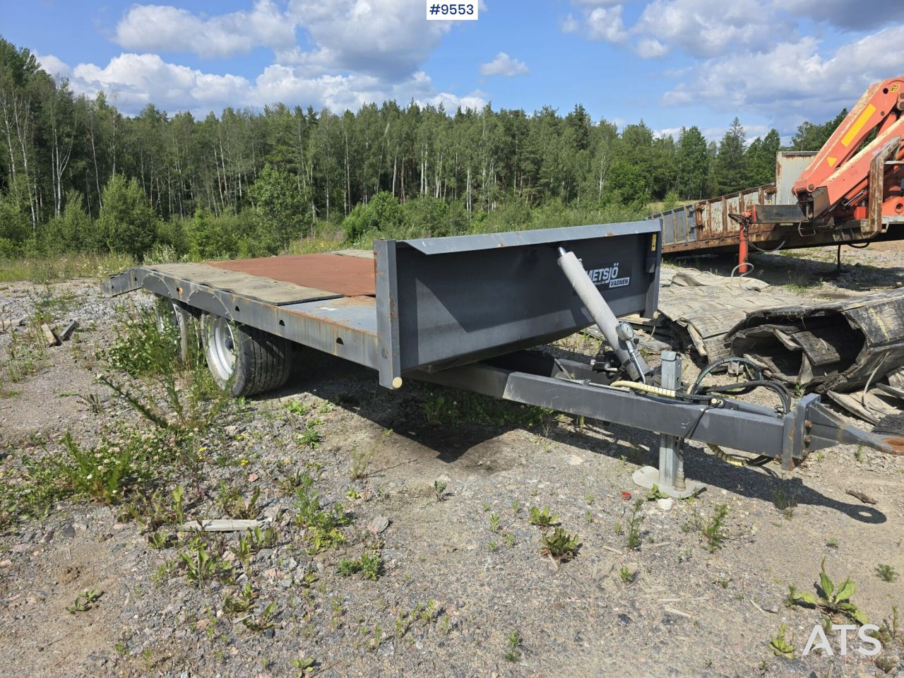 Machine trailer Metsjö - קרון נגרר בהובלה אוטומטית: תמונה 1 Machine trailer Metsjö - קרון נגרר בהובלה אוטומטית: תמונה 1