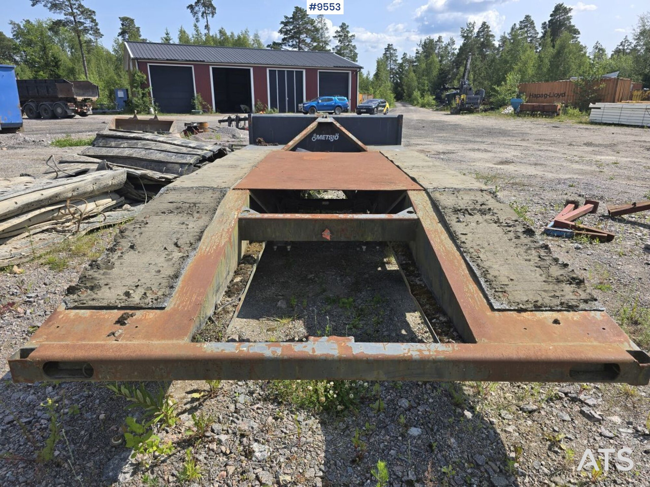 Machine trailer Metsjö - קרון נגרר בהובלה אוטומטית: תמונה 2 Machine trailer Metsjö - קרון נגרר בהובלה אוטומטית: תמונה 2