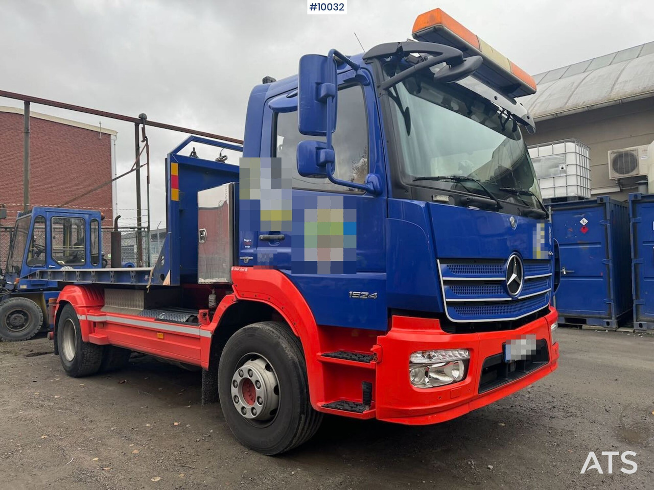 Mercedes Atego 1524 Hook Truck with AJK hook - מכונות אחרות: תמונה 2 Mercedes Atego 1524 Hook Truck with AJK hook - מכונות אחרות: תמונה 2