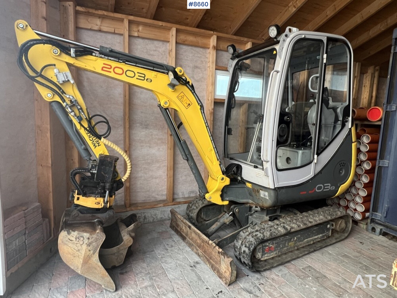Mini excavator - Wacker Neuson 2003RD - מחפר: תמונה 1 Mini excavator - Wacker Neuson 2003RD - מחפר: תמונה 1