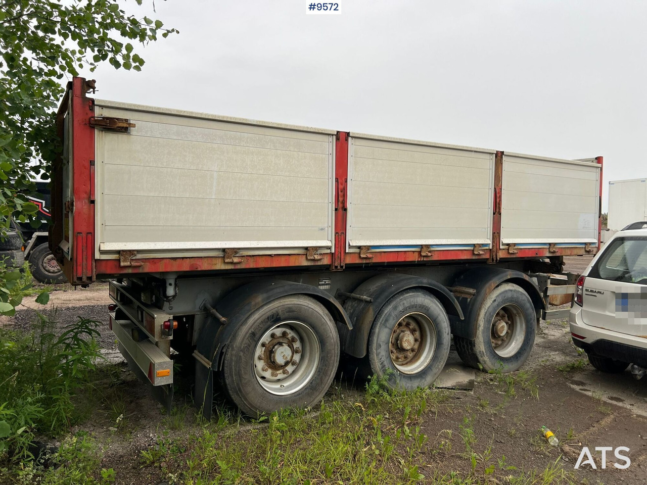 NORSLEP PHV 24 T tipper trailer - קרון נגרר עם מזהיר: תמונה 3 NORSLEP PHV 24 T tipper trailer - קרון נגרר עם מזהיר: תמונה 3