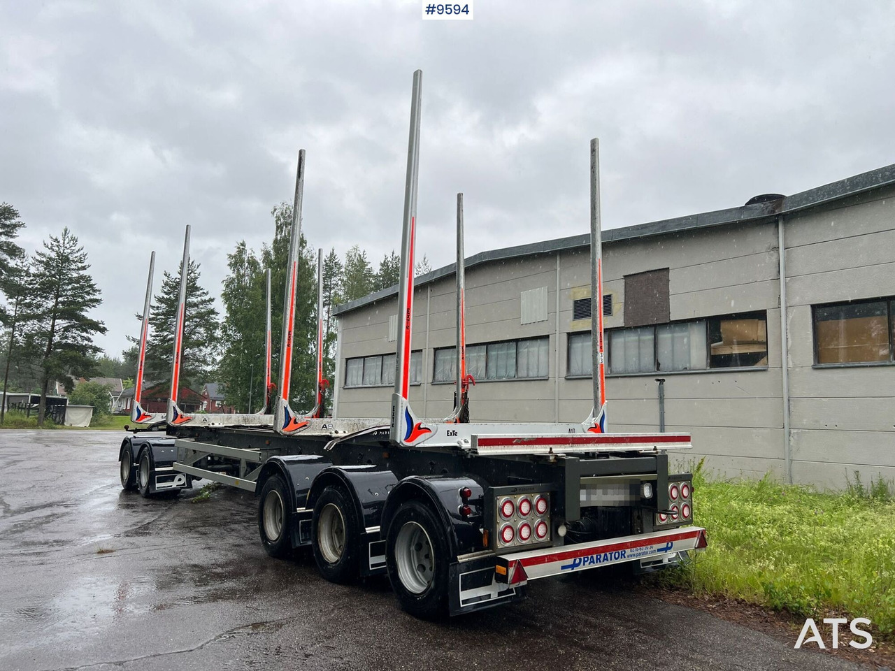 PARATOR Logging trailer 5 axle - קרון נגרר לעץ: תמונה 2 PARATOR Logging trailer 5 axle - קרון נגרר לעץ: תמונה 2